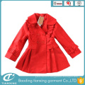 2016 dernier design Colorful kids girls parka coats